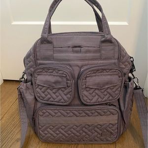 Lug Life Mini Puddle Jumper bag in gray - perfect condition!